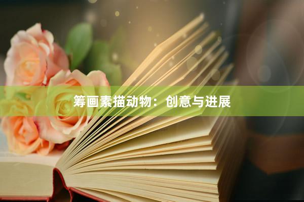 筹画素描动物：创意与进展